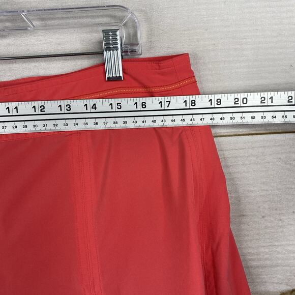 Title Nine Skort Womens 14 Coral Swing Golf Pickleball Stretch Mesh Lined Active - Picture 4 of 7